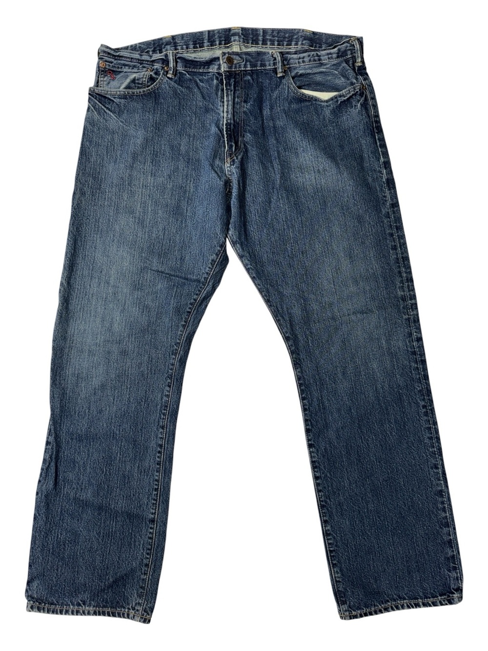 Polo Ralph Lauren mens 40x32 classic fit 467 denim blue jeans EUC